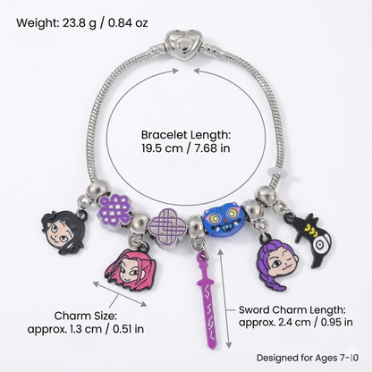 KPop Demon Hunters-Inspired Charm Bracelet