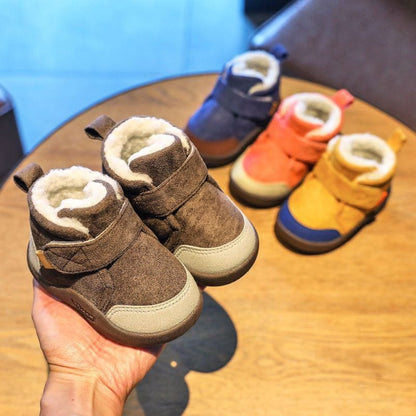 shopnest™ Infant Winter Boots – Plush and Soft Sole Baby Snow Shoes
