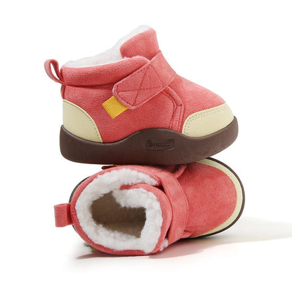 shopnest™ Infant Winter Boots – Plush and Soft Sole Baby Snow Shoes