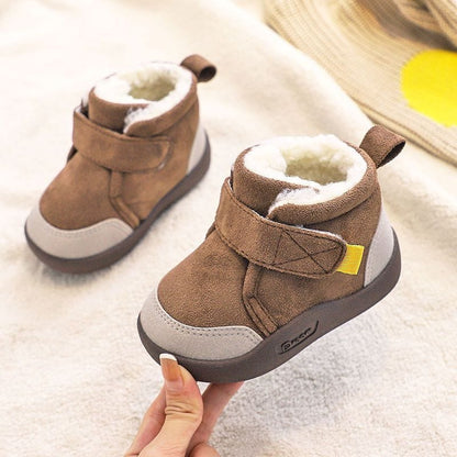 shopnest™ Infant Winter Boots – Plush and Soft Sole Baby Snow Shoes
