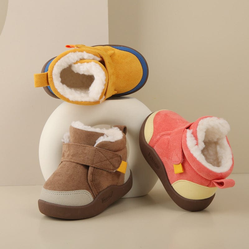 shopnest™ Infant Winter Boots – Plush and Soft Sole Baby Snow Shoes