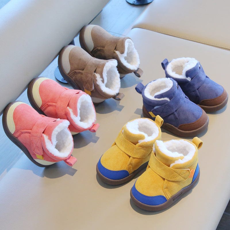 shopnest™ Infant Winter Boots – Plush and Soft Sole Baby Snow Shoes