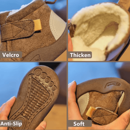shopnest™ Infant Winter Boots – Plush and Soft Sole Baby Snow Shoes
